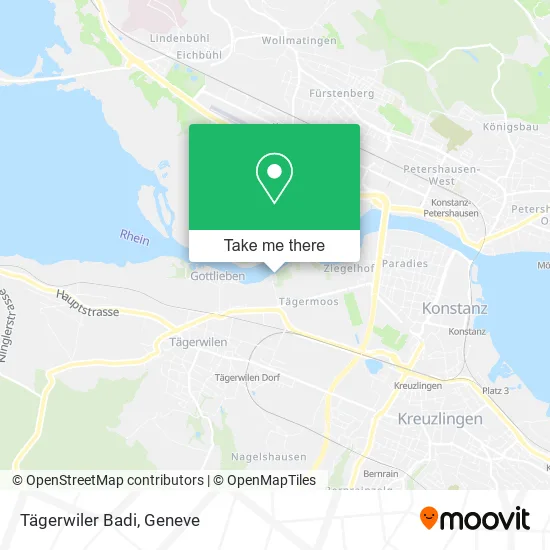 Tägerwiler Badi map