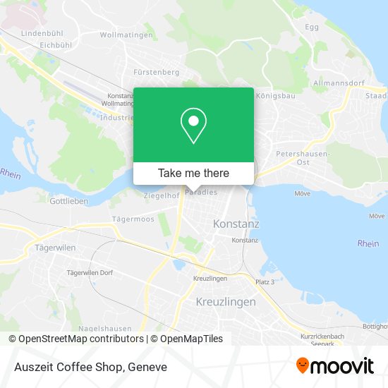 Auszeit Coffee Shop map