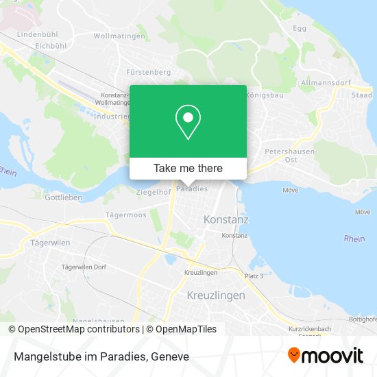 Mangelstube im Paradies map