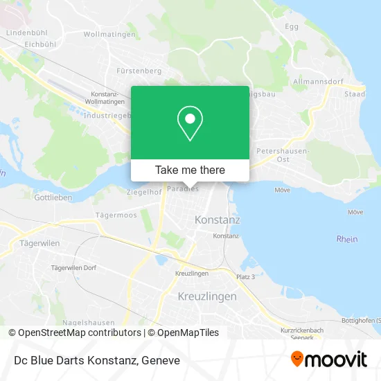 Dc Blue Darts Konstanz map