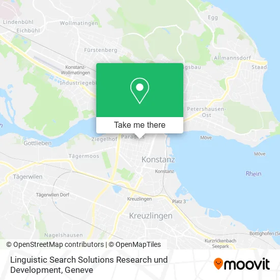 Linguistic Search Solutions Research und Development map