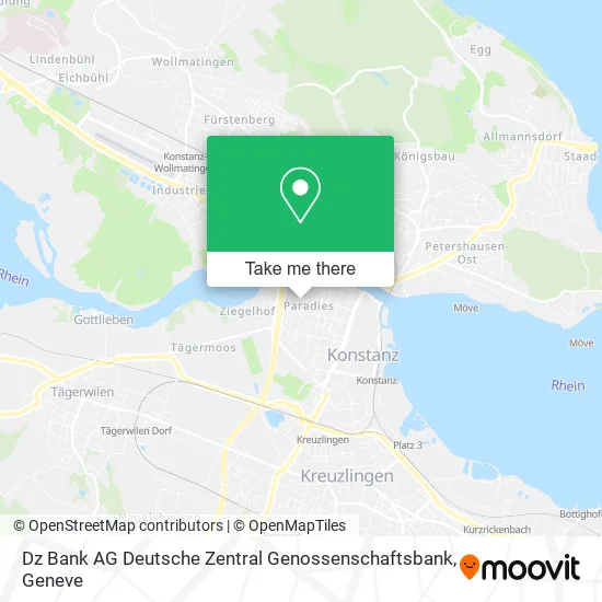 Dz Bank AG Deutsche Zentral Genossenschaftsbank map