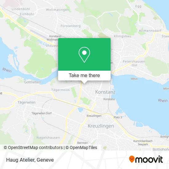 Haug Atelier map