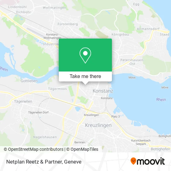 Netplan Reetz & Partner map