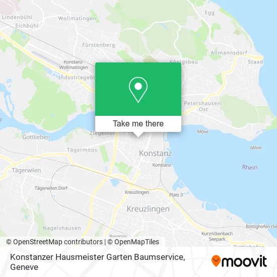 Konstanzer Hausmeister Garten Baumservice map