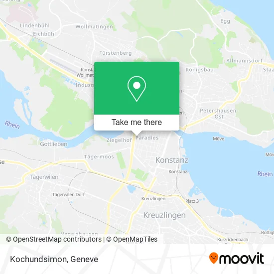 Kochundsimon map