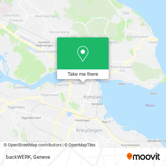 backWERK map