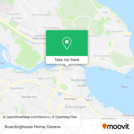 Boardinghouse Home map