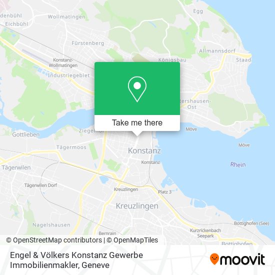 Engel & Völkers Konstanz Gewerbe Immobilienmakler map