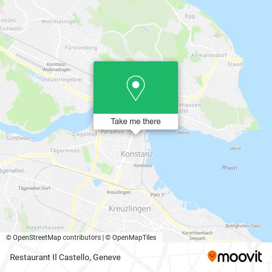 Restaurant Il Castello map