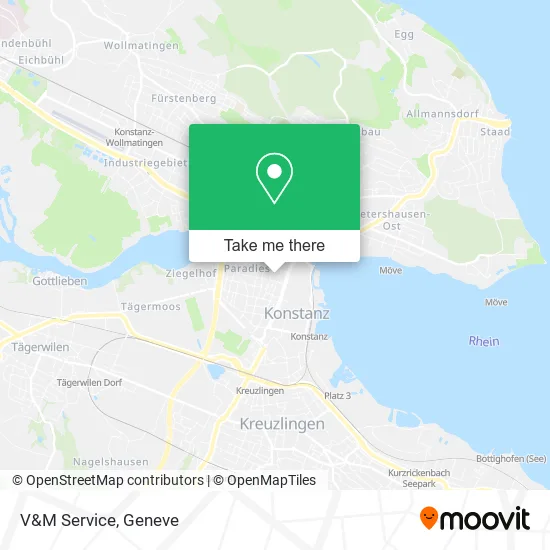V&M Service map