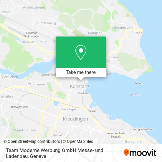 Team Moderne Werbung GmbH Messe- und Ladenbau plan
