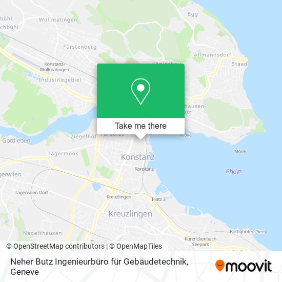 Neher Butz Ingenieurbüro für Gebäudetechnik map