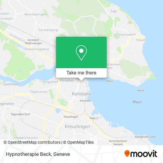 Hypnotherapie Beck map