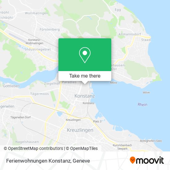 Ferienwohnungen Konstanz map