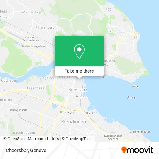 Cheersbar map