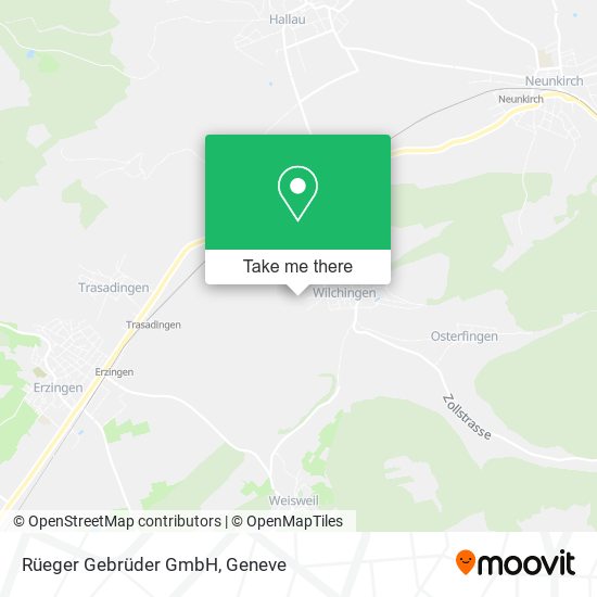Rüeger Gebrüder GmbH map