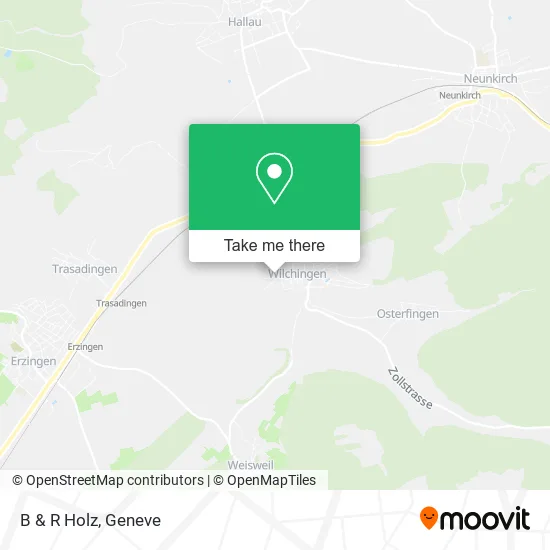 B & R Holz map