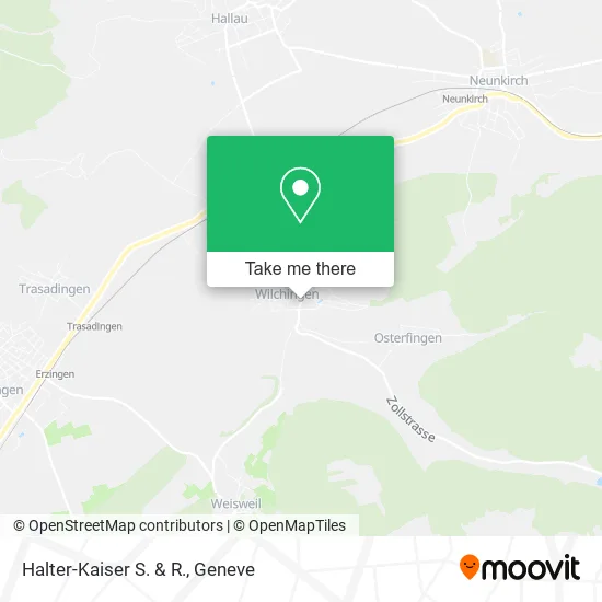 Halter-Kaiser S. & R. map