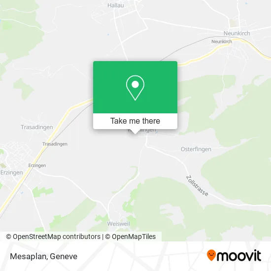 Mesaplan map