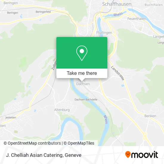 J. Chelliah Asian Catering map