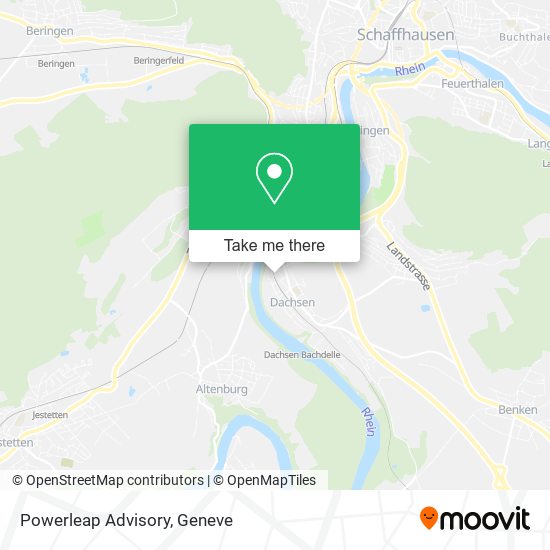 Powerleap Advisory map