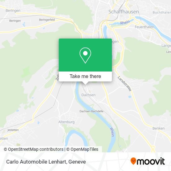 Carlo Automobile Lenhart map