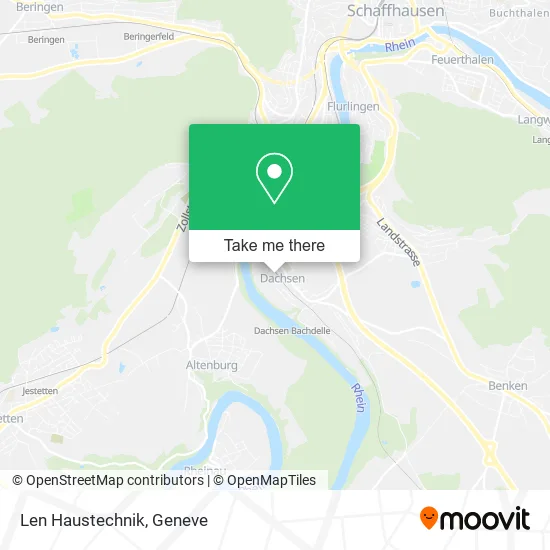 Len Haustechnik map