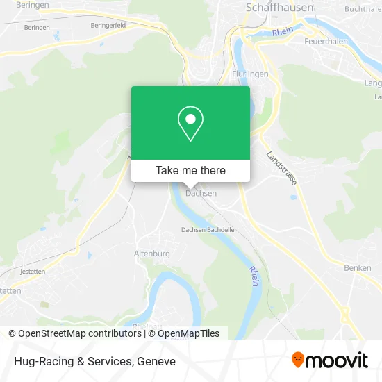 Hug-Racing & Services map