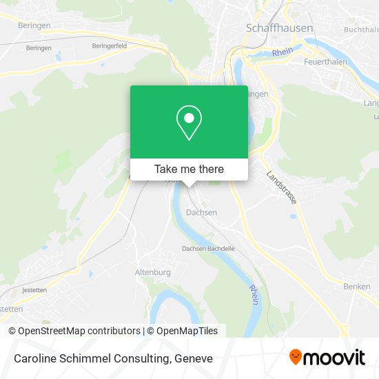 Caroline Schimmel Consulting map