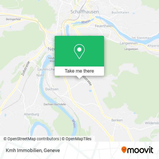 Kmh Immobilien map