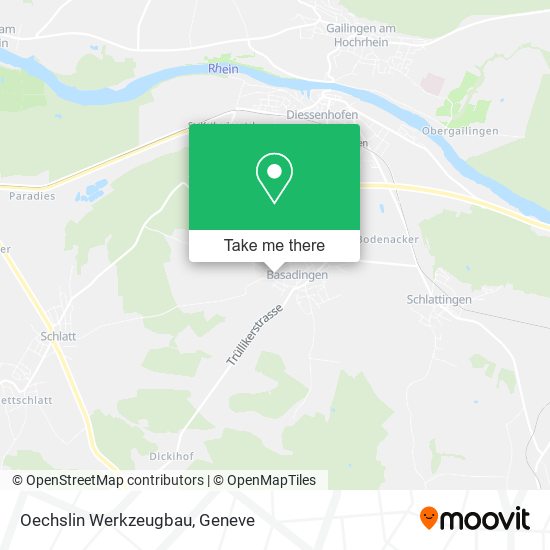 Oechslin Werkzeugbau map