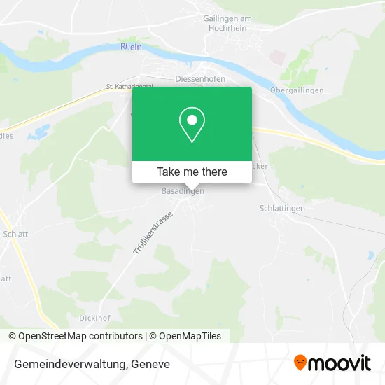 Gemeindeverwaltung map