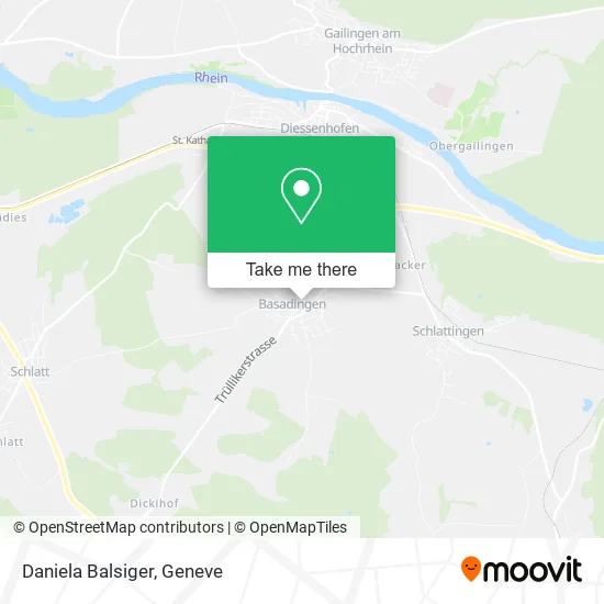 Daniela Balsiger map