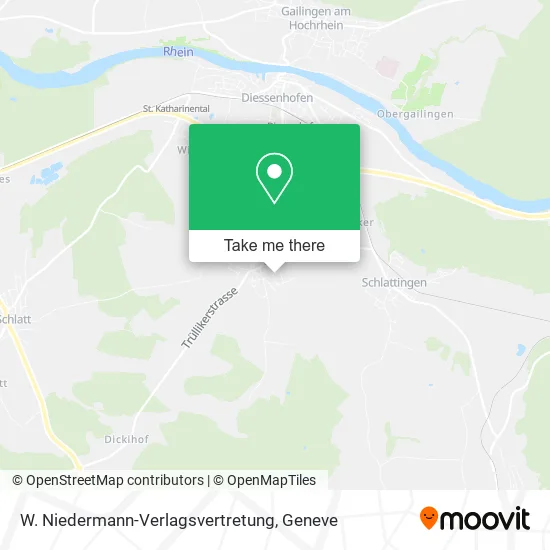W. Niedermann-Verlagsvertretung map