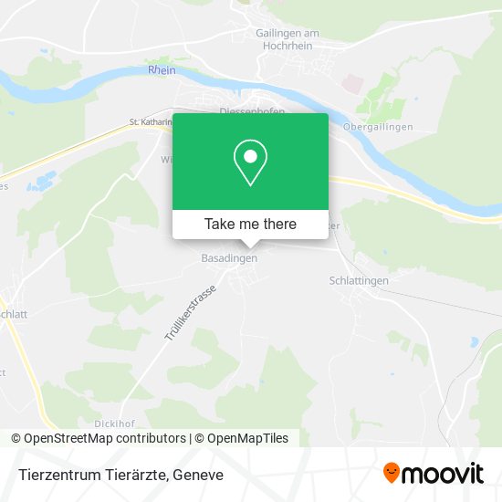Tierzentrum Tierärzte map