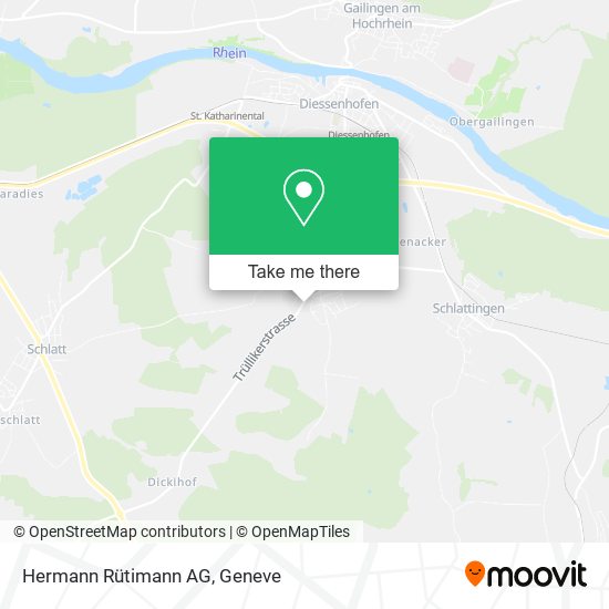 Hermann Rütimann AG map