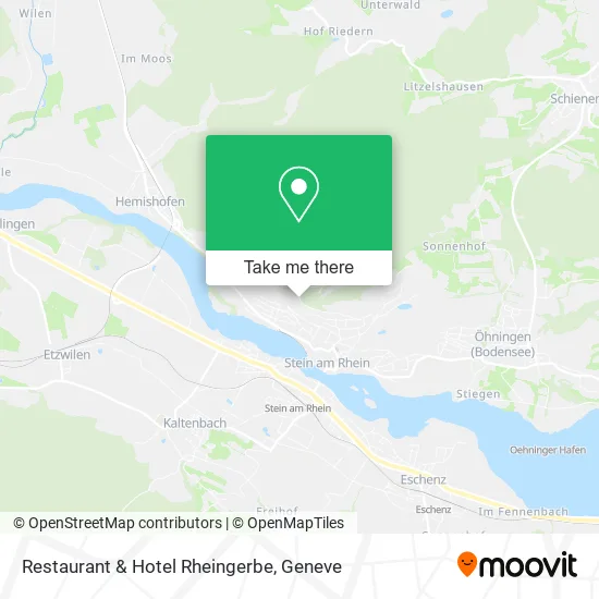 Restaurant & Hotel Rheingerbe map