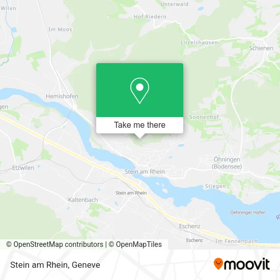 Stein am Rhein map