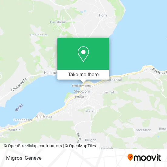 Migros map