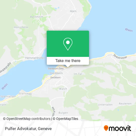 Pulfer Advokatur map