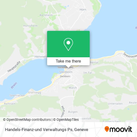 Handels-Finanz-und Verwaltungs Ps map