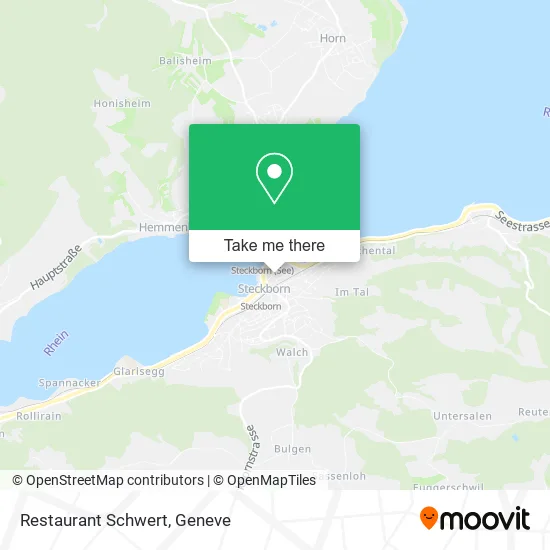 Restaurant Schwert map