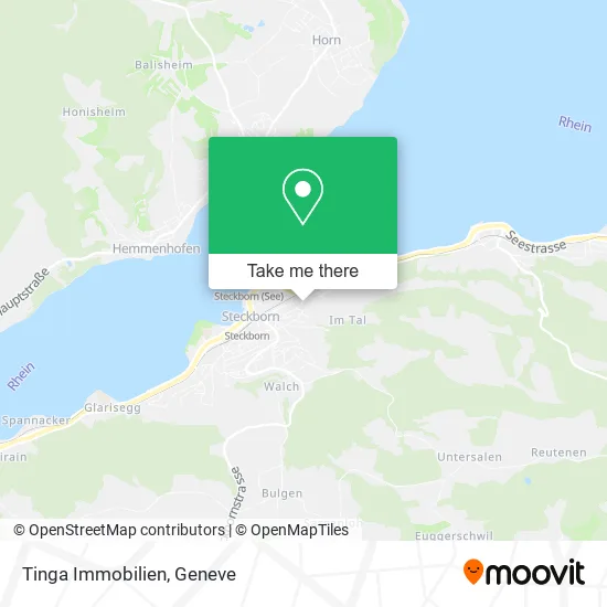 Tinga Immobilien map