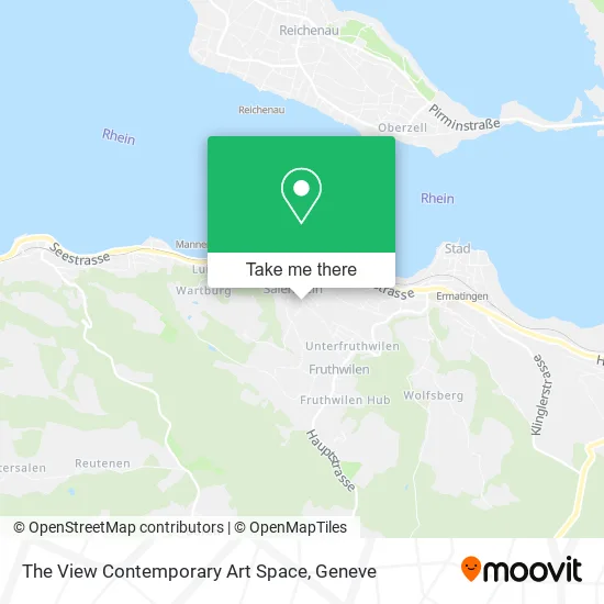 The View Contemporary Art Space map