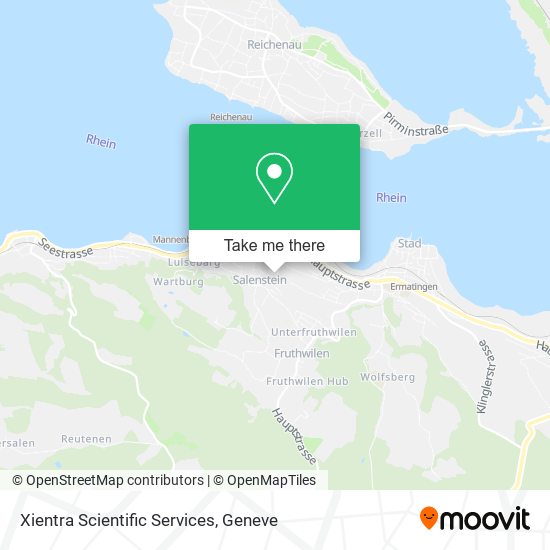 Xientra Scientific Services map