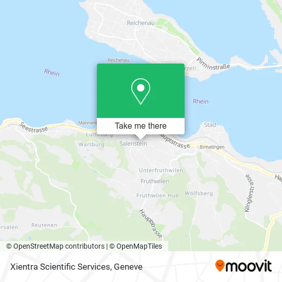 Xientra Scientific Services map