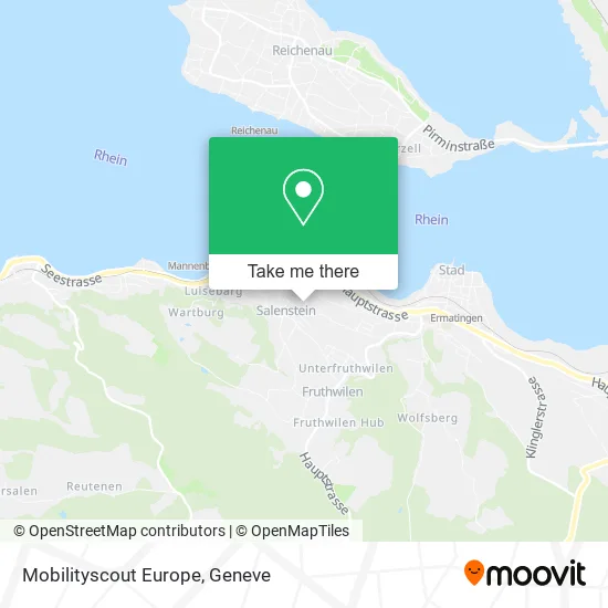 Mobilityscout Europe map