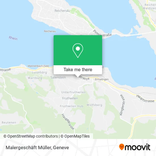 Malergeschäft Müller map