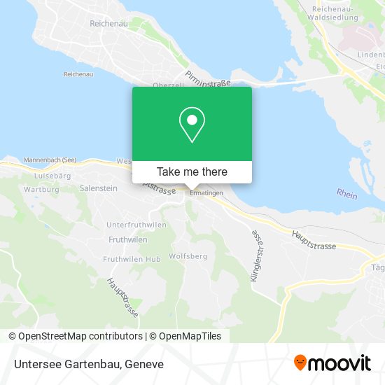 Untersee Gartenbau map